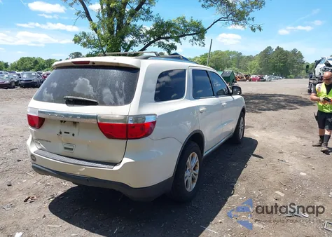 2012 Dodge Durango Sxt из США, поврежденный, VIN 1C4RDJAG1CC122253